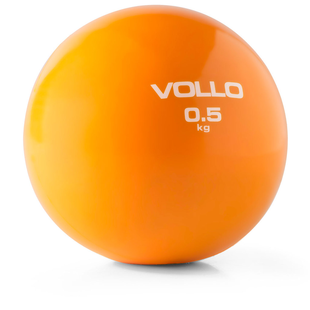 Bola Tonificadora 0.5kg Vollo Pilates Yoga Treino Funcional
