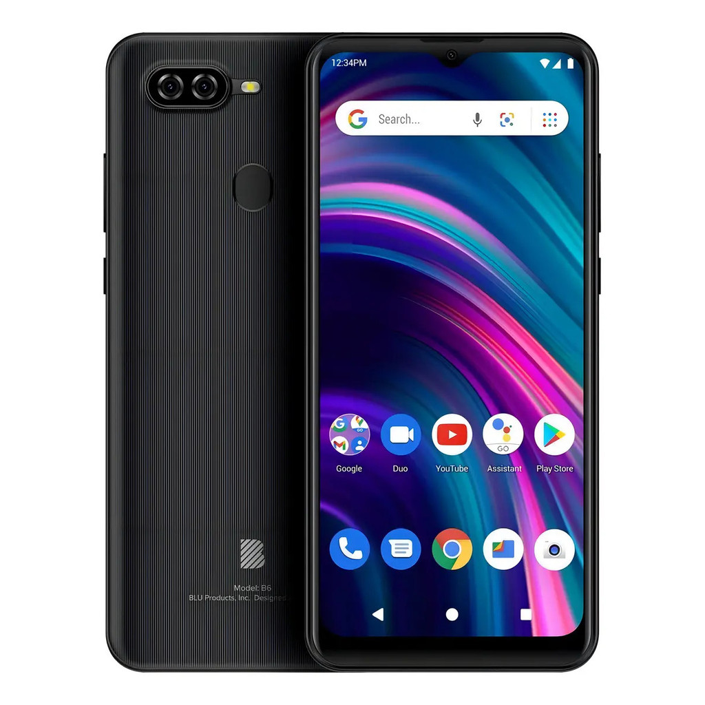 Smartphone BLU B6 64GB 4G Tela 6.5" 4GB RAM Android 11 Bateria 4000mah - Vitrine