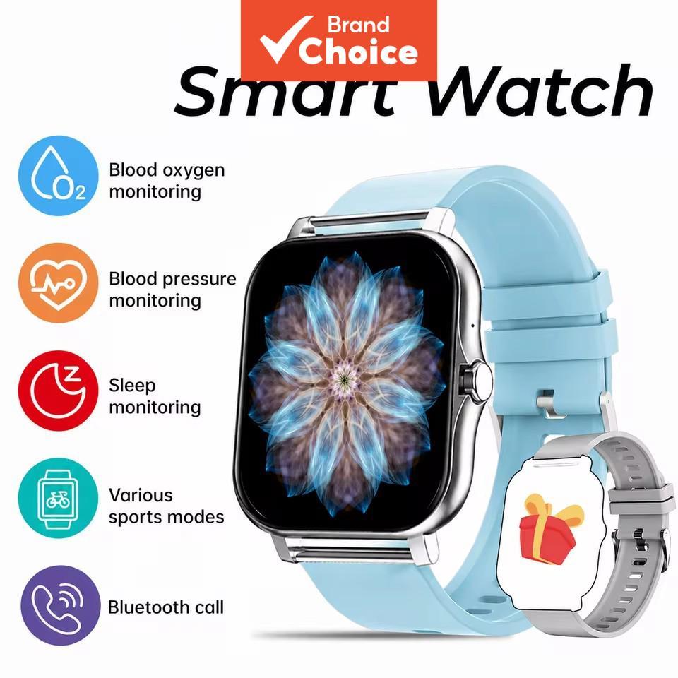 Novo Smartwatch Unissex Tela de 1,83 Polegadas, Chamada Bluetooth, Monitor de Saúde, Presente de Aniversário, Compatível