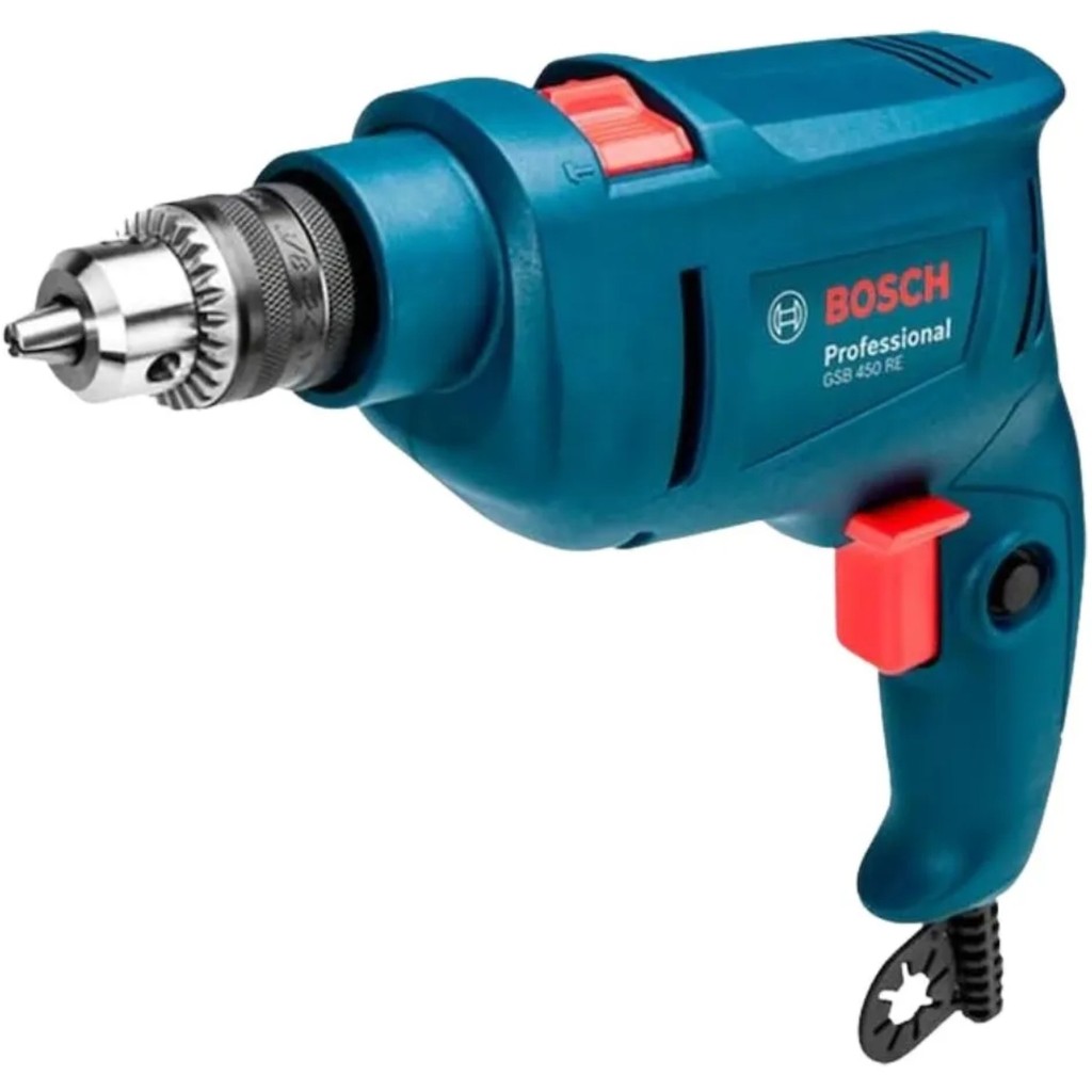 Furadeira Impacto 3/8" GSB 450RE 450w 110V C/3 Brocas Bosch