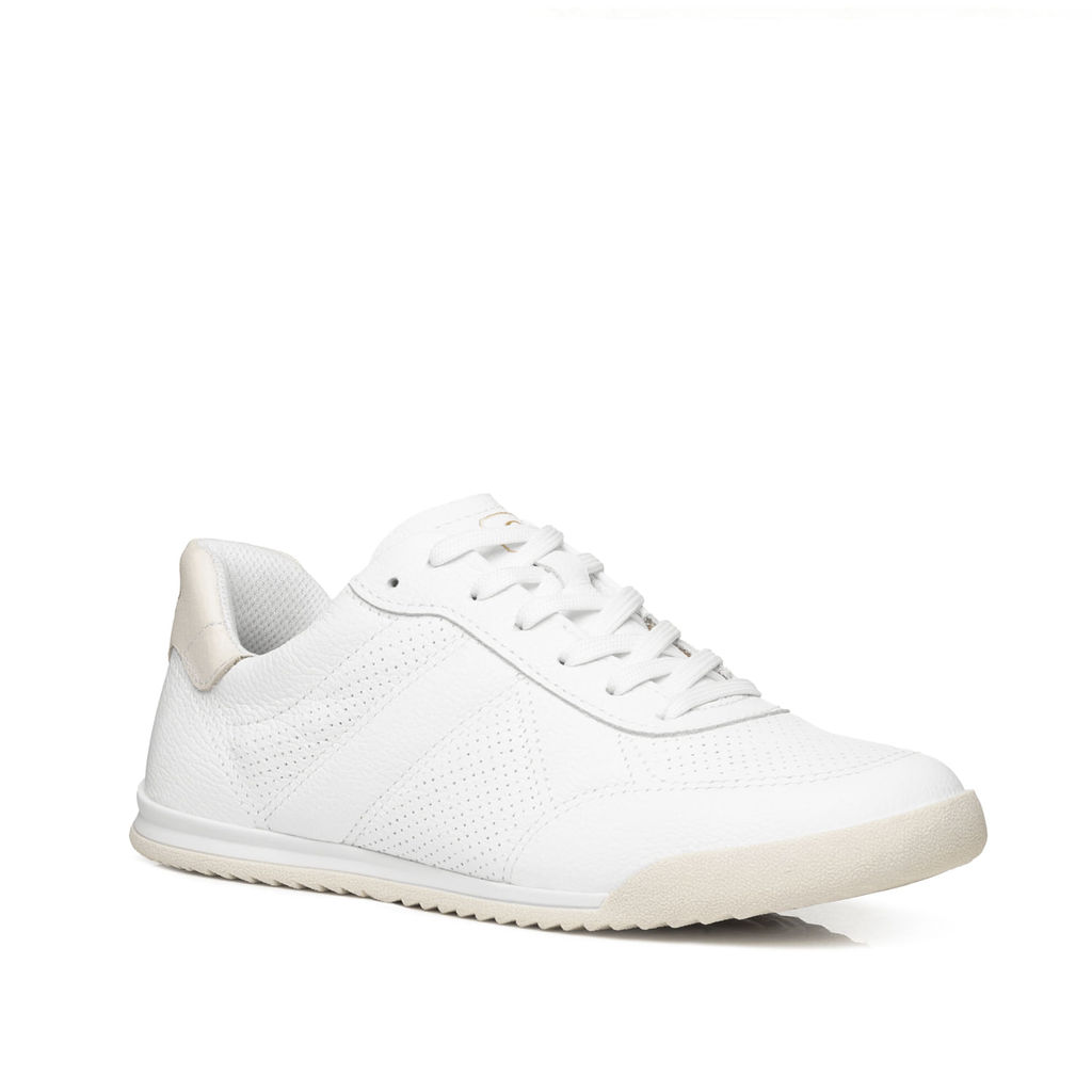 Tênis Pegada Feminino em Couro Branco 212807-01