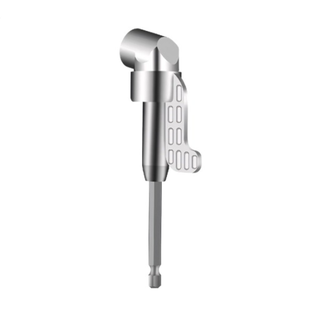 Adaptador angular 105° para parafusadeira encaixe 1/4" - BOM-5035 Bomvink