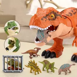 Modelo Animal Do Menino Jurássico SUNDANCE , Articulações Da Cauda Balançando , Brinquedo Móvel De Dinossauro Grande Eng