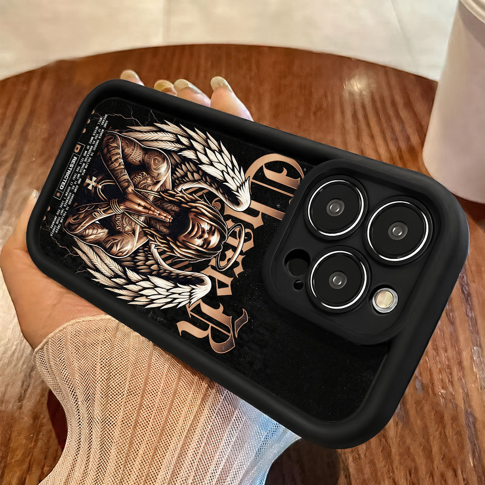 Estilo Chicano Capa Capinha Para Samsung Galaxy A06 A07 A05S A12 A13 A14 A15 A16 A17 A23 A32 A34 A36 4G Superfície Fosca