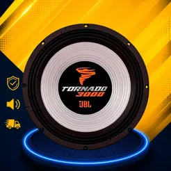 Subwoofer Jbl Tornado 3000 15 Polegadas 1500w 4ohm Alto-falante 15swt3000