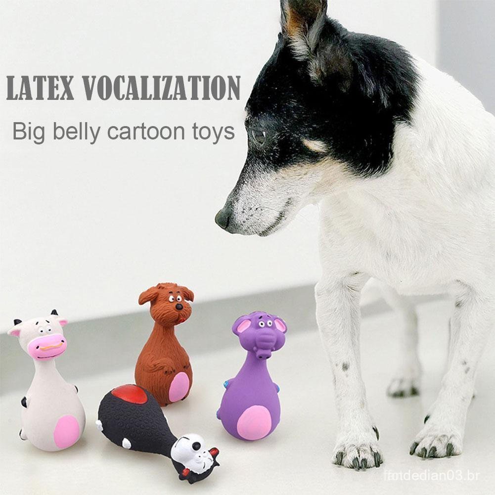 Látex Brinquedo Para Animais De Estimação Bonito Dos Desenhos Animados Recheado Som Estridente Cão Animal Doméstico Mast