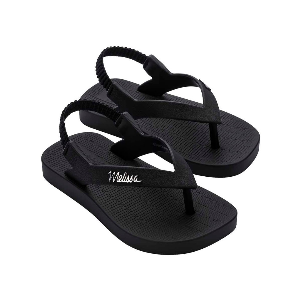 Mini Melissa Sun Long Beach Preto 35762 — imagem 2 de 2
