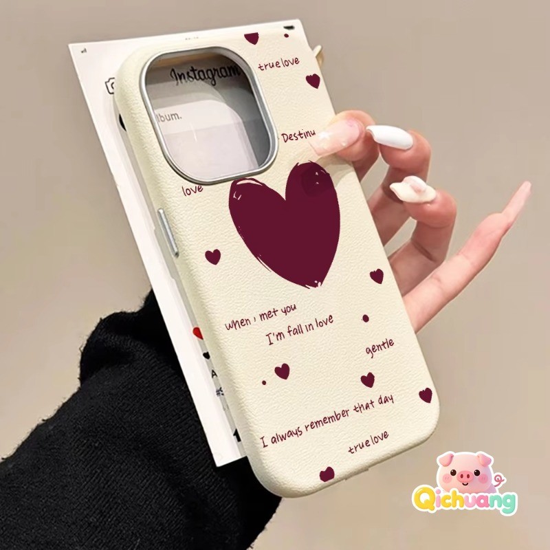 Amoroso Coração E Capa De Couro Inglês Para Samsung Galaxy A07 A06 F06 M06 A05S M05 F05 A04S A04E M04 F04 A03 Core A03S 