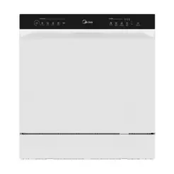 Lava-Louças Midea Touch Plus MDWTF08W1 8 Serviços Branco Painel Digital 110V