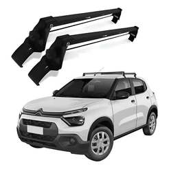 Rack De Teto Bagageiro Citroen C3 2023 2024 2025 Preto