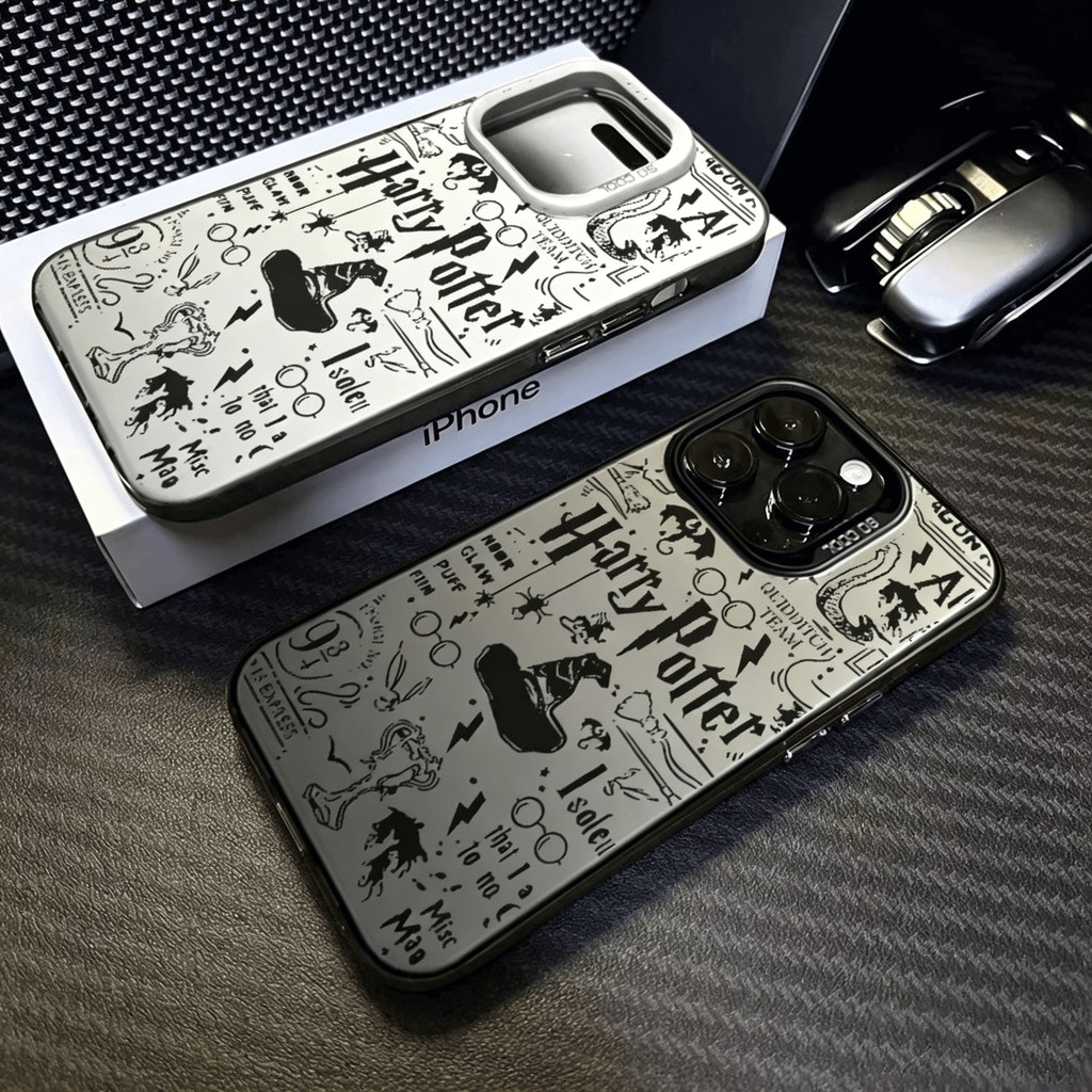 Capinha Capa Para iPhone XR XS MAX 7 8 14 15 16 PLUS 11 12 13 14 15 16 17 PRO MAX À Prova de Choque Harry Potter