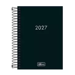 Agenda executiva espiral diária Napoli 187x129mm 2027 Tilibra