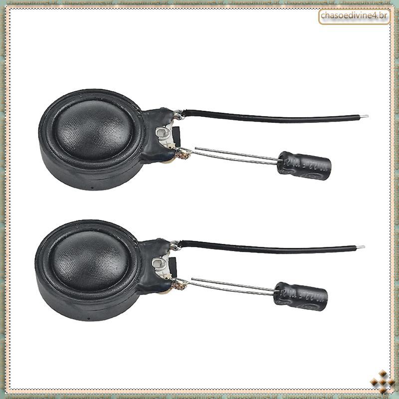 [Ykr] 2pcs 22mm Membrana De Seda Treble Dome Tweeter 8ohm 10W Alto-Falante Áudio Inteligente De