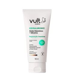 Vult Corpo Hidraluronic Reparação Imediata Áreas Secas - Creme Desodorante Hidratante Corporal 150ml