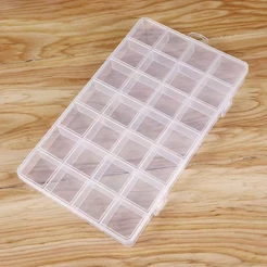 Organizador 28 Compartimentos - 1-6 Pçs - Miçangas/Acessórios - DIY