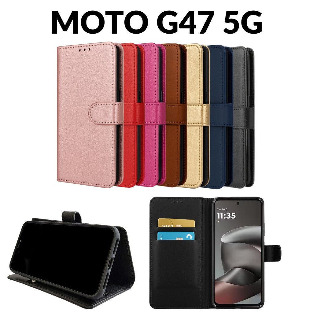 Capa Capinha Carteira Para Motorola Moto G47 5G