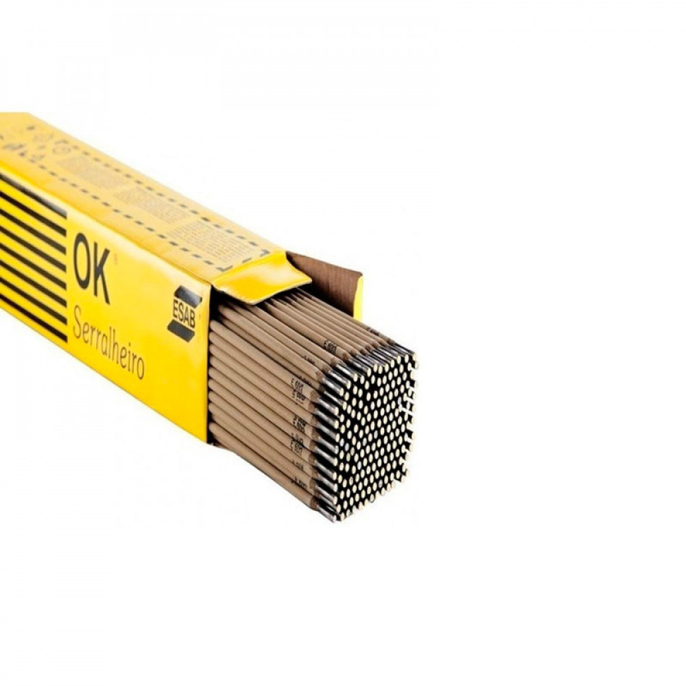 Eletrodo 2,5 mm caixa com 5 kg E6013 OK Serralheiro - Esab