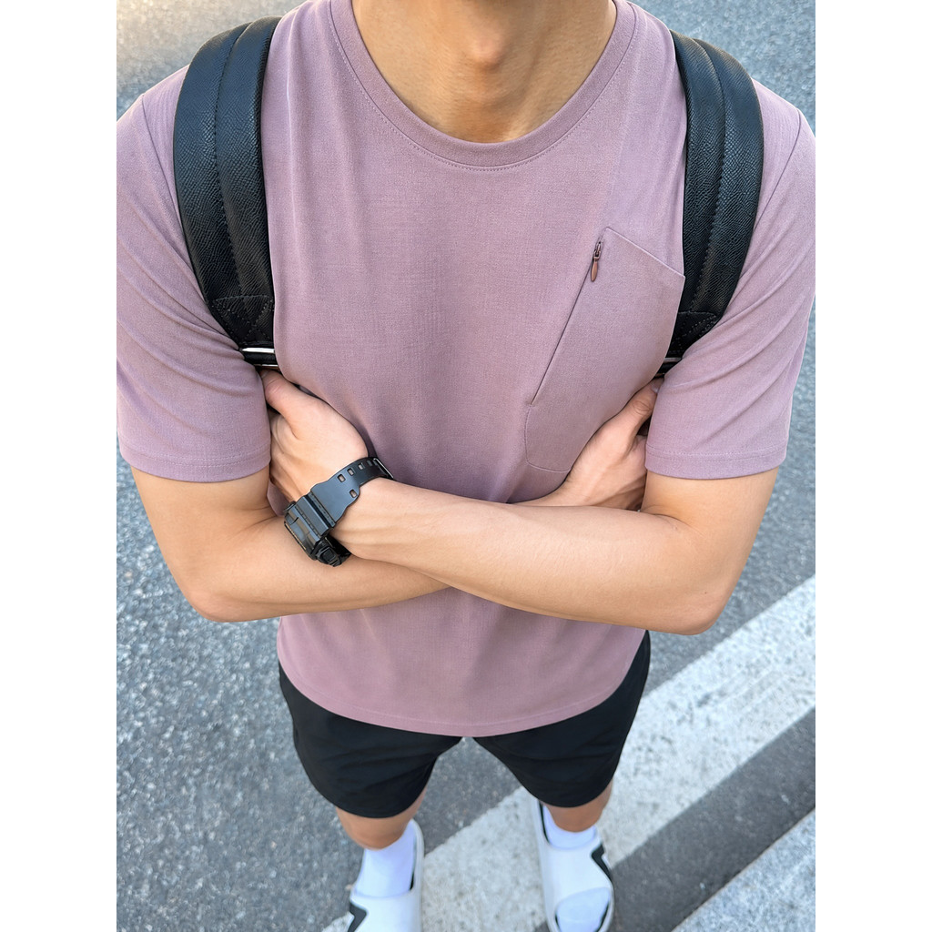 UBCG esportes de manga curta masculino verão lazer Fitness Commuter montanhismo em torno do pescoço roupas de secagem rá
