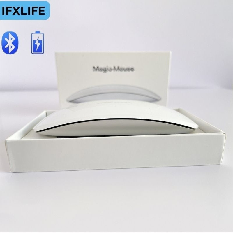 Mouse Sem Fio Bluetooth Para IOS Pad Tablet PhoneDesign Ergonômico Multi Touch BT