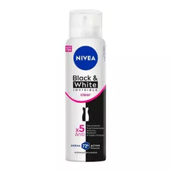 Desodorante Nivea Aerosol Feminino Invisible Black White Clear 150ml
