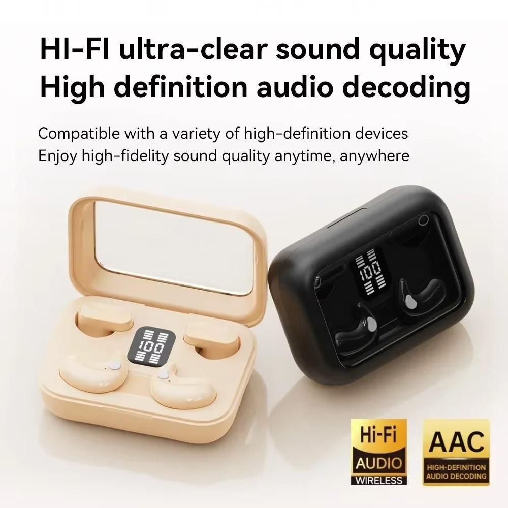 Fones De Ouvido Intra-Auriculares , Bluetooth Sem Fio Com Cancelamento De Ruído De Som Estéreo HiFi Display Digital
