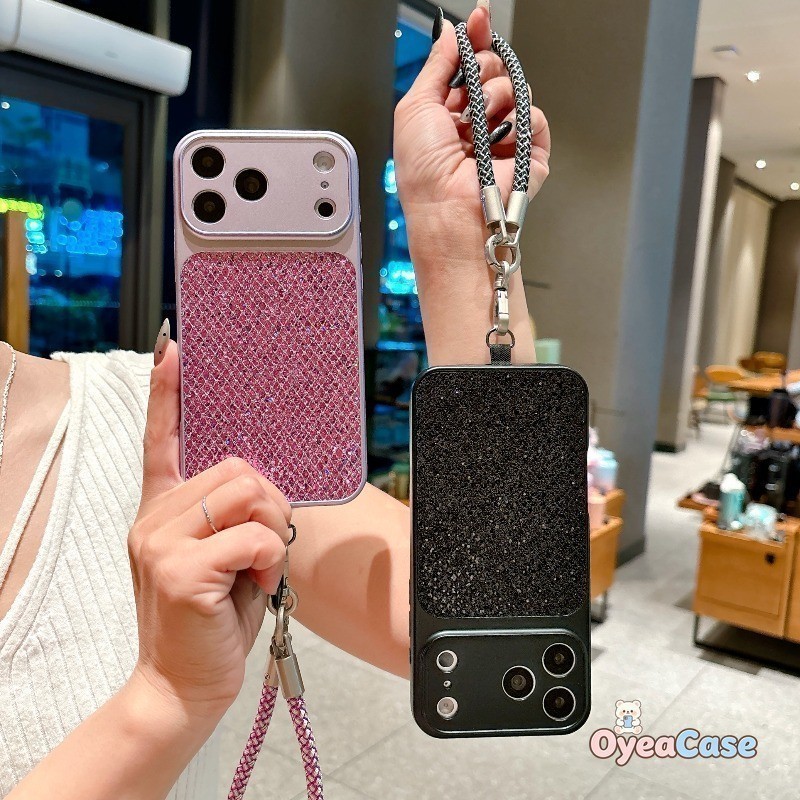 Capa De Telefone Com Cordão Trançado Para Samsung Galaxy A37 A27 A17 A36 A35 A34 A33 A32 A26 A25 A24 A23 A54 A53 A52S A1