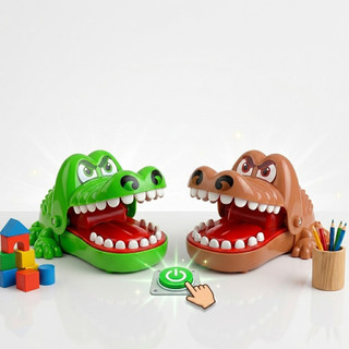 Brinquedo Jacaré Morde Dedo Crocodilo Dentista Infantil Jogo de Mesa Aperta o Dente Divertido Presente para Crianças