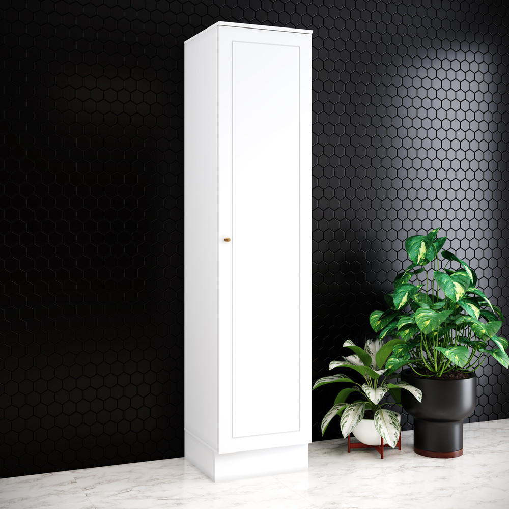 Paneleiro 1 Porta Com 5 Prateleiras 50Cm Americana Henn