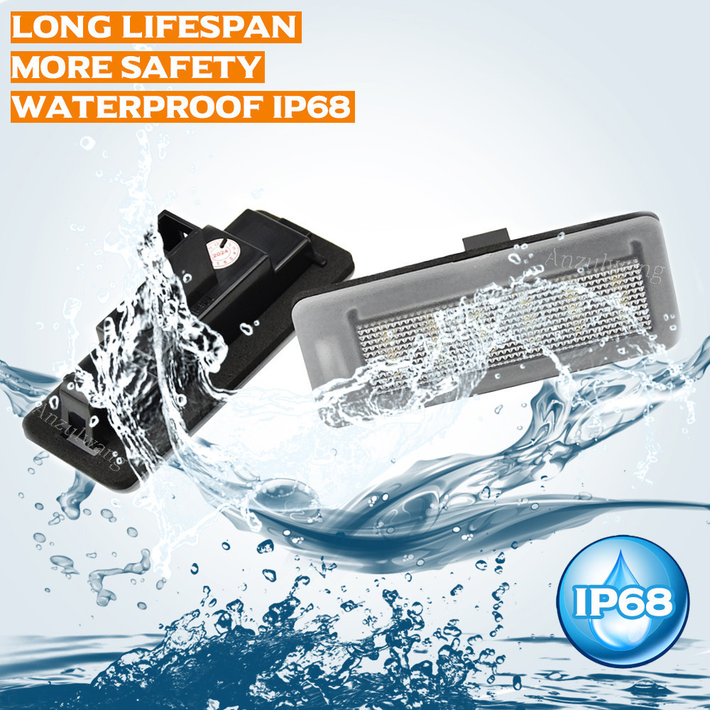 2 Lâmpadas LED De Matrícula Para Fiat Doblo 2010-2022 Opel/Vauxhall Combo Luz Da Placa De Identificação Livre De Erros L
