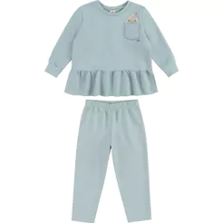 Conjunto Longo Moletom Infantil Menina Marisol