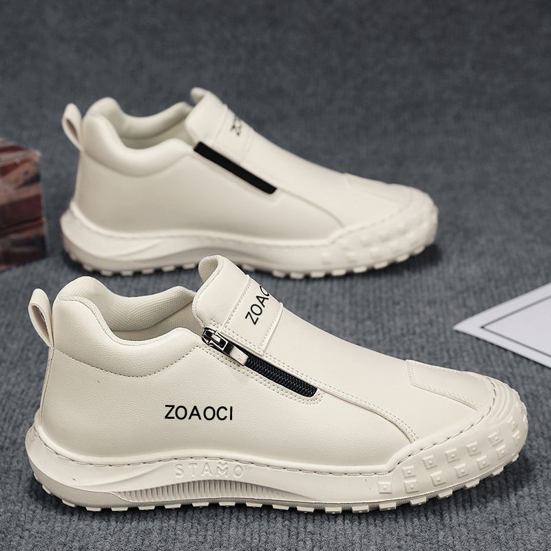 Masculino primavera novo estilo respirável confortável resistente ao desgaste sapatos casuais esportivos