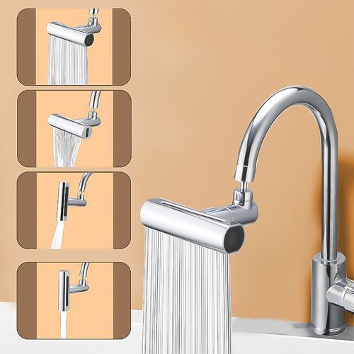 Extensor Giratorio Adaptador Torneira Economizador Agua 360 Graus Flexivel