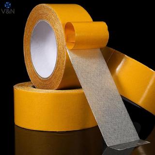 (V & N) 5M/10M Forte Fixação Fita Dupla Face Base Malha Translúcida À Prova D'água Traceless Adesiva De Tapete De Alta V