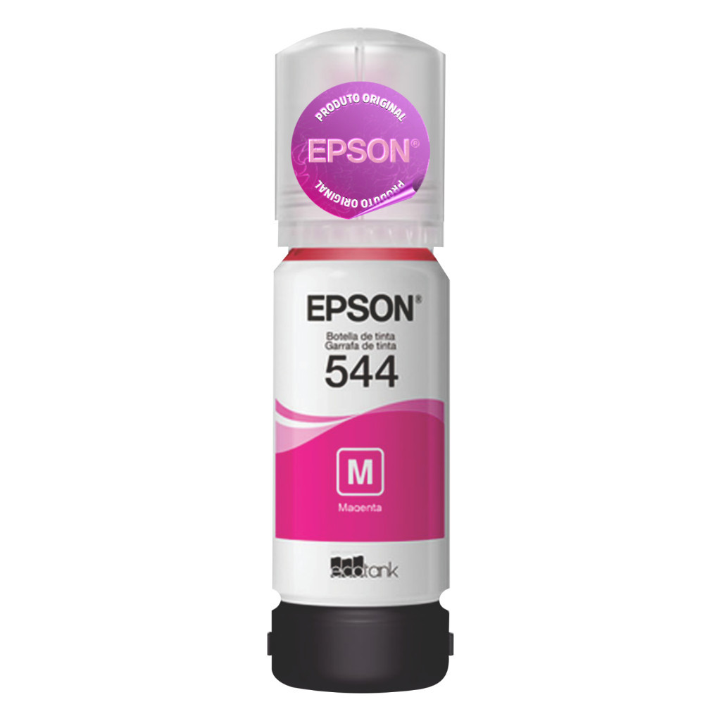 Refil De Tinta Magenta T544 Original Epson L1110 L1250 L3110 L3150 L3160 L3210 L3250 L3260 L5190 — imagem 2 de 2