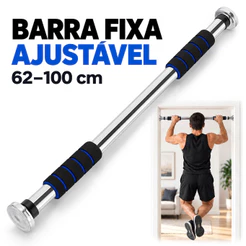 Barra Exercícios Porta Ajustável Regulável Até 60 a 100 Crossfit Calistenia Fitness Força