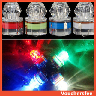 [VOU] Forma De Diamante Em Mar Profundo Subaquático LED Luz De Pesca Ferramenta De Isca Estroboscópica De Lula