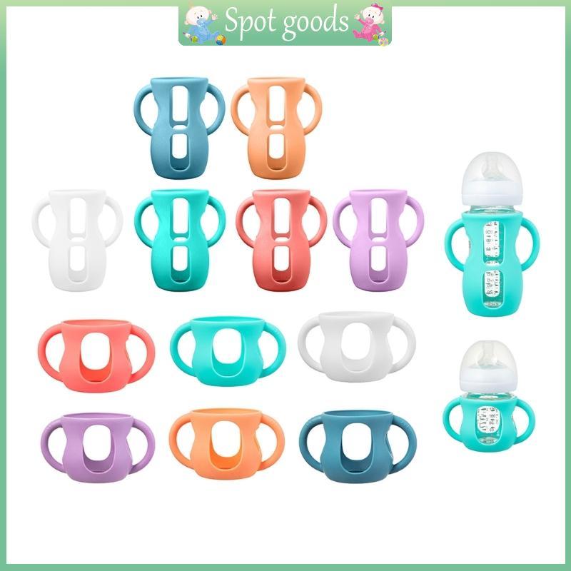 vivi Capa Silicone Para Suporte Garrafa Flexível Proteção Mamadeira Vidro