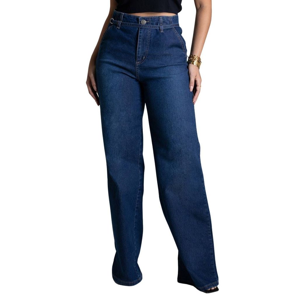 Calça Jeans Sawary Wide Leg - 278654