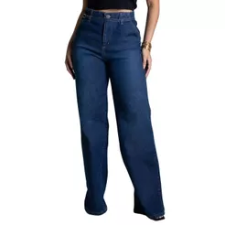 Calça Jeans Sawary Wide Leg - 278654