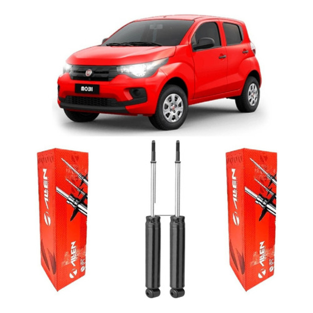 Par Amortecedor Traseiro Fiat Mobi 2020 2021 (exceto Way)