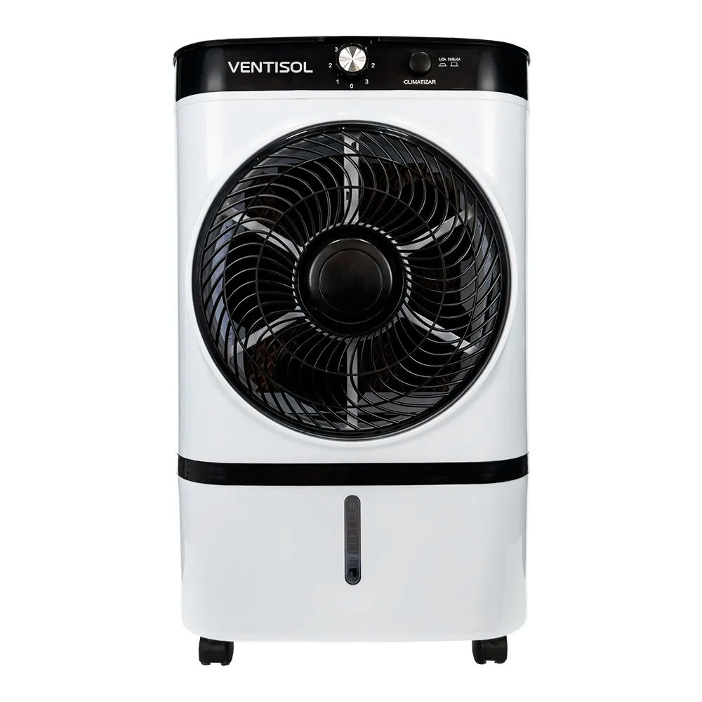 Climatizador de Ar 5 em 1 Ventisol CLI 09 Litros 65W 3 Velocidades Reservatório para Gelo — oferta na Shopee