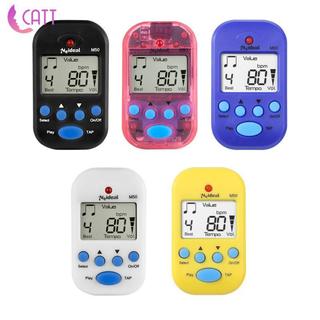 [Dadada2] Mini Metrônomo Digital Beat Tap , Peças De Instrumentos Musicais , Clip on Eletrônico Para Tambor De Guitarra 