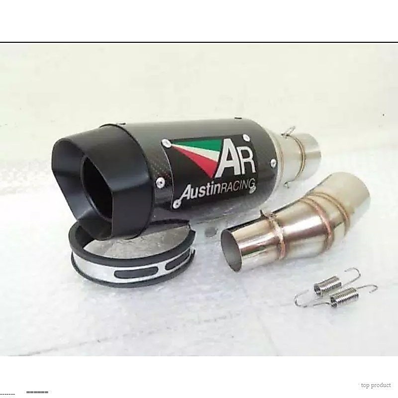Ponteira (Meu) Silenciador KNALPOT AR Austin Racing Slip ON CBR250RR NinjaMono Ninja250karbu Ninja250Fi R25 CBR150R pnp