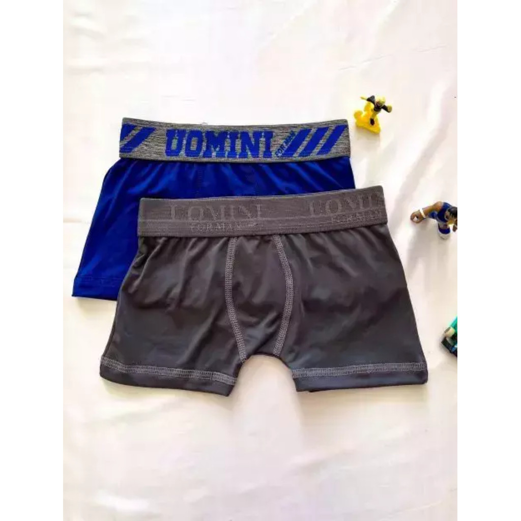 Cueca Boxer Infantil Lisa em Microfibra