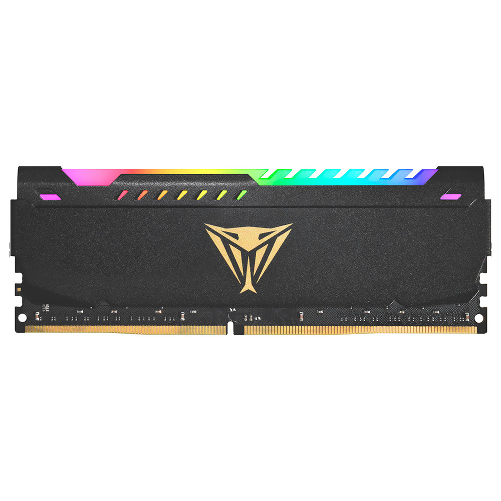 Memória RAM Patriot Viper Steel DDR4 8GB 3200MHz RGB - Preto (PVSR48G320C8)