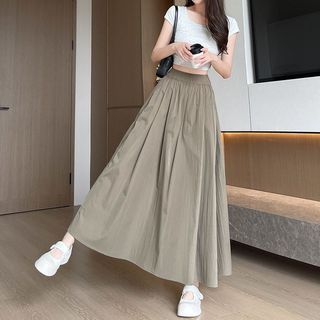 American High Street Casual Yamamoto Saia Feminina Verão Novo Estilo Cintura Alta Cobrindo Virilha Mais Magro Look Secag
