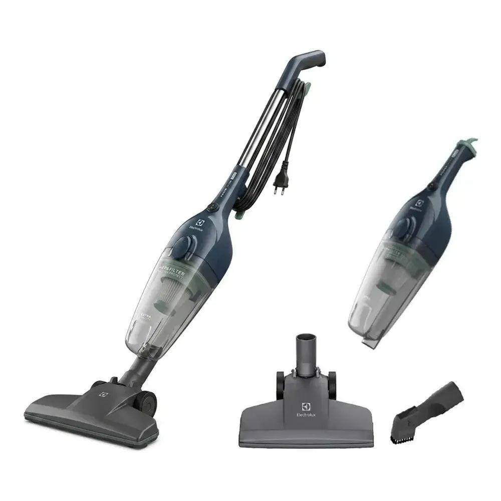 Aspirador de Pó Vertical Electrolux Power Speed Plus 2 em 1, 1300W, Azul - STK14 220V