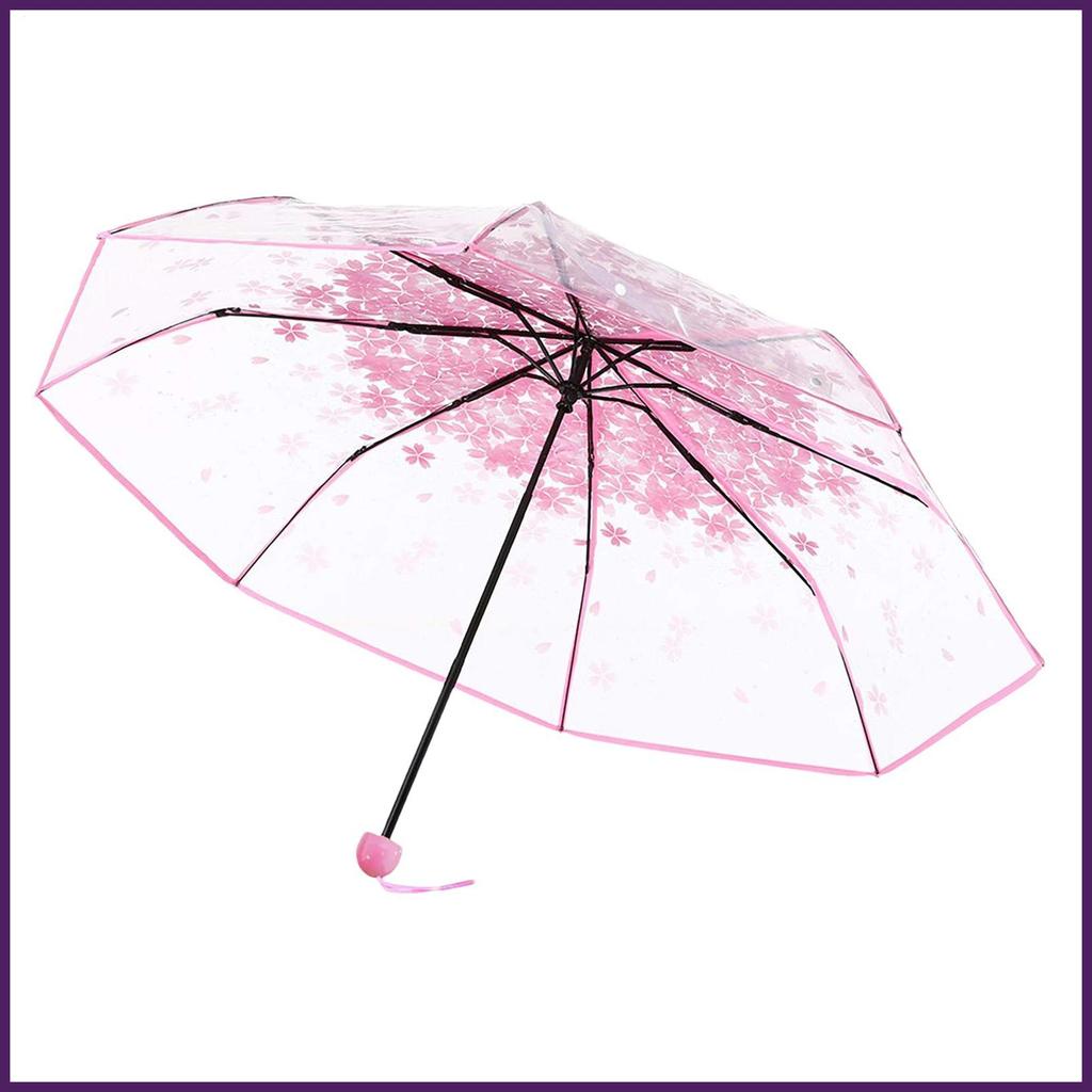 Guarda-Chuva De Flor Transparente À Prova De Vento , Alta Transparência , Princesa , Textura Fosca , dyrfbr