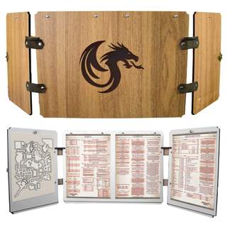 Escudo do Mestre para RPG Premium - Dragon - RPG