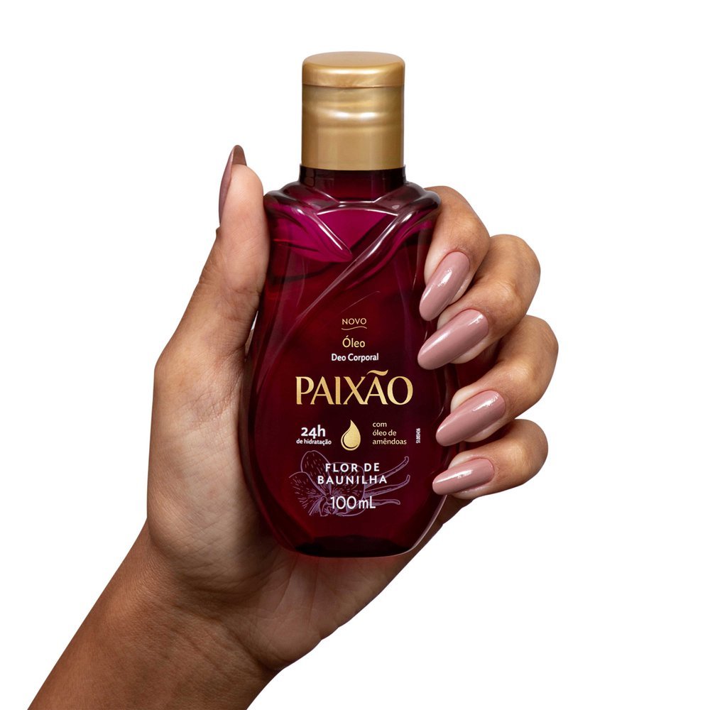 Óleo Corporal Paixão Flor de Baunilha com Ação Desodorante 100ml · foto 2